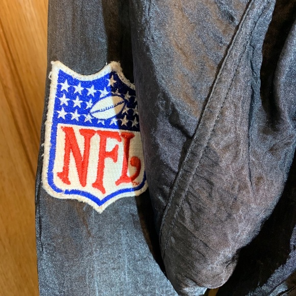 Vintage Retro 90’s Apex One Oakland Raiders Pro Line Puffer Jacket XL - Hip Hop - Picture 3 of 12